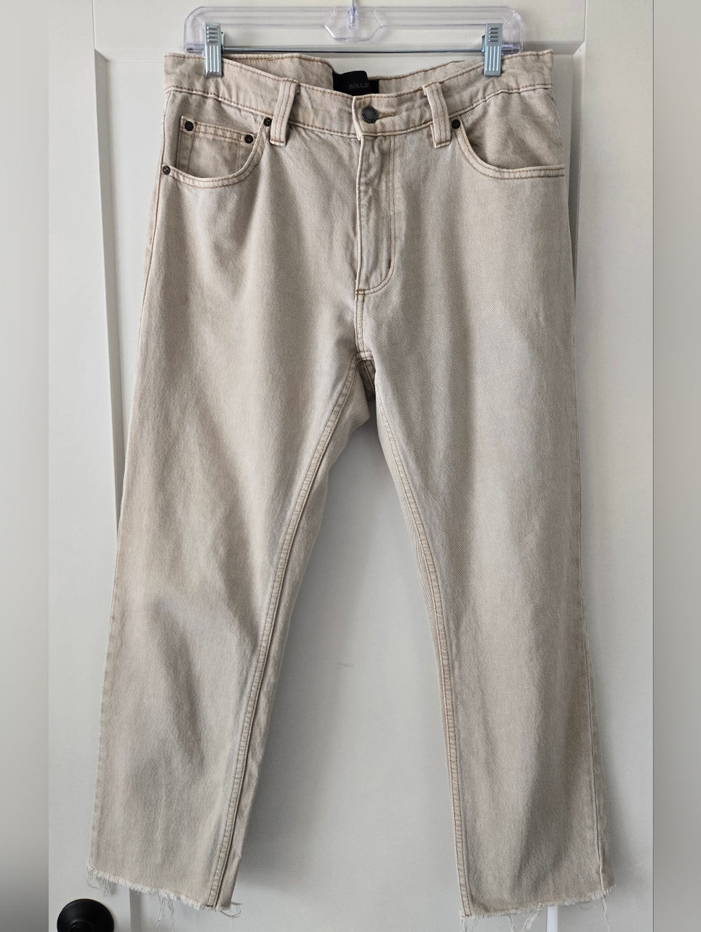 ROLLA'S Relaxo Chop Straight Leg Jean